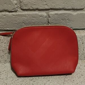 Chic Red Cosmetic Bag